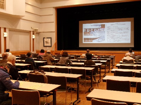 クラシック音楽を楽しむ会会場の様子