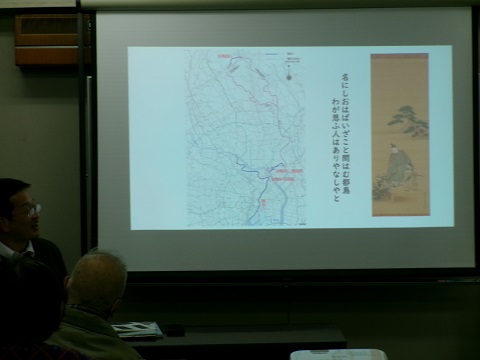 在原業平が詠んだという都鳥の歌の碑についての講演資料